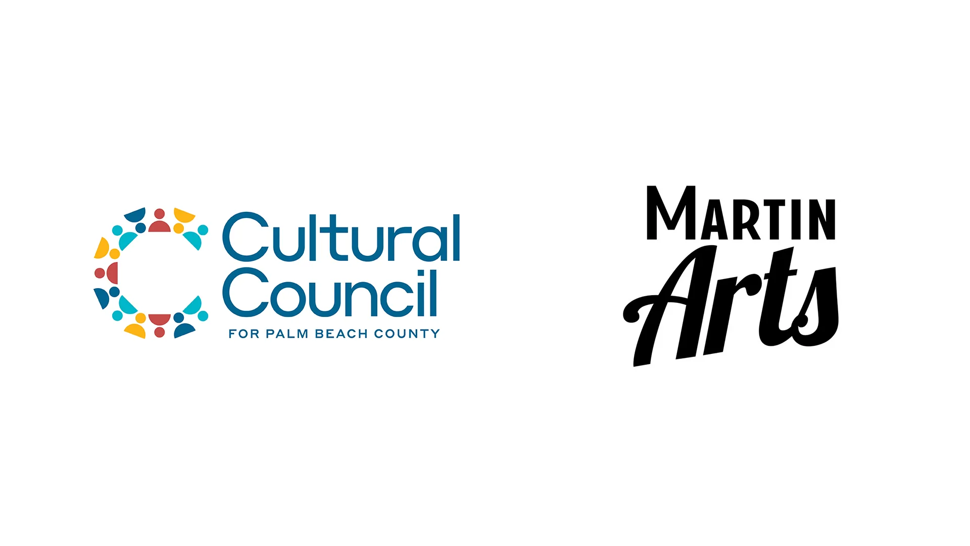 Cultural Council for Palm Beach County and Martin Arts Logos