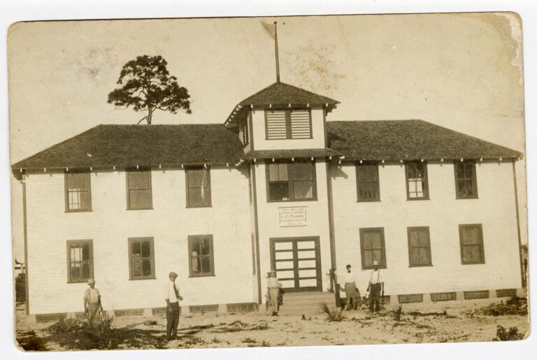 Delray Training School, c. 1917, Courtesy of Delray Beach Historical Society