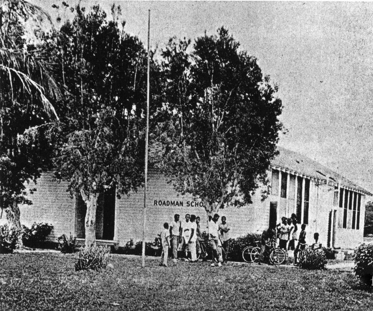 E1 Roadman School, c. 1964, Courtesy of Boca Raton Historical Society