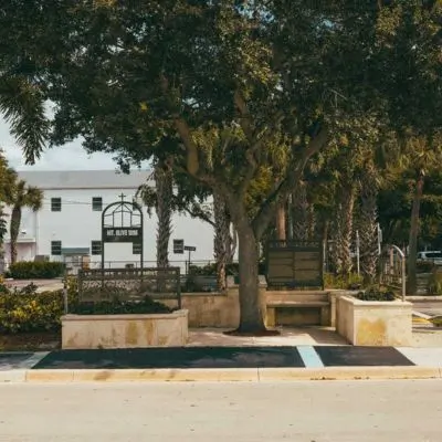 B.F. James & Frances Jane Bright Mini-Park in Delray Beach, FL. Photo credit: Daniel Fortune