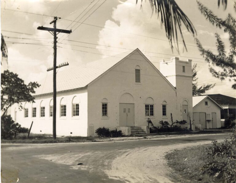 Mt. Olive Baptist Church, c. 1930s, Courtesy of Delray Beach Historical Society