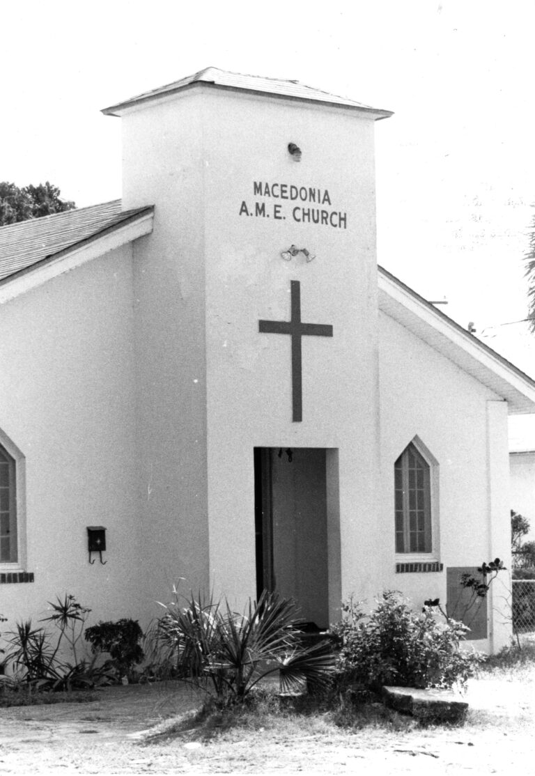 Macedonia A.M.E., Pearl City, Historical photo, Courtesy of Boca Raton Historical Society