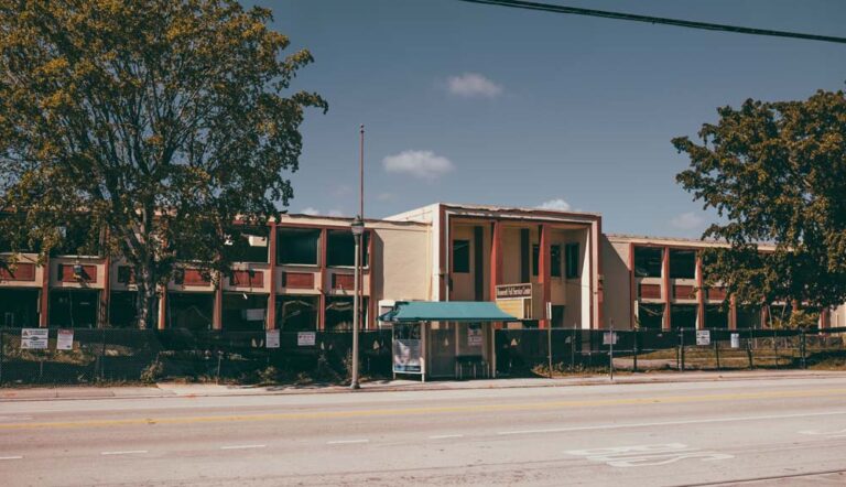 Roosevelt Junior-Senior High School in West Palm Beach, FL. Photo credit: Daniel Fortune