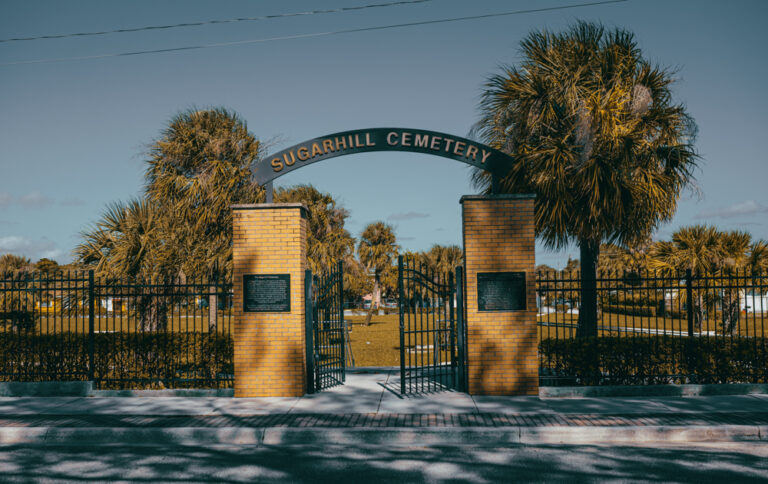 Sugarhill Memorial Park in Jupiter, FL. Photo credit: Daniel Fortune