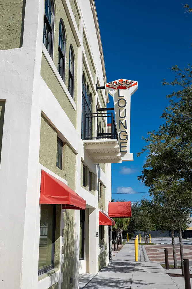 Sunset Lounge in West Palm Beach, FL. Photo credit: Daniel Fortune