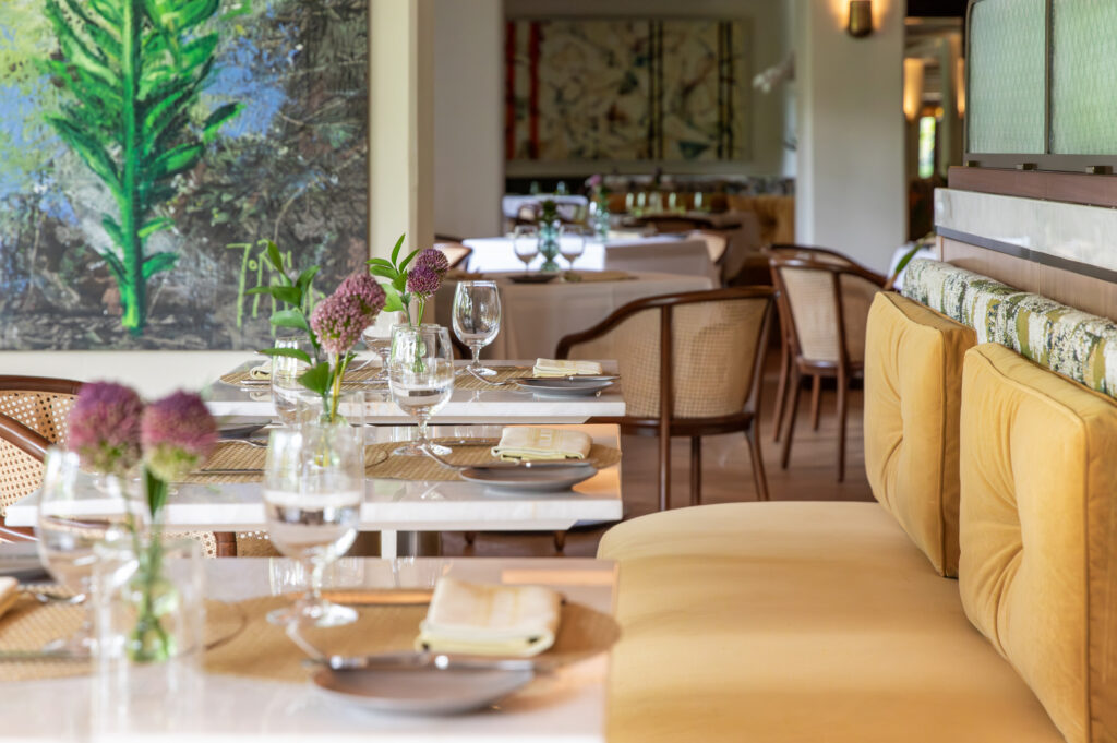 Dining room at Cafe Boulud in Palm Beach
