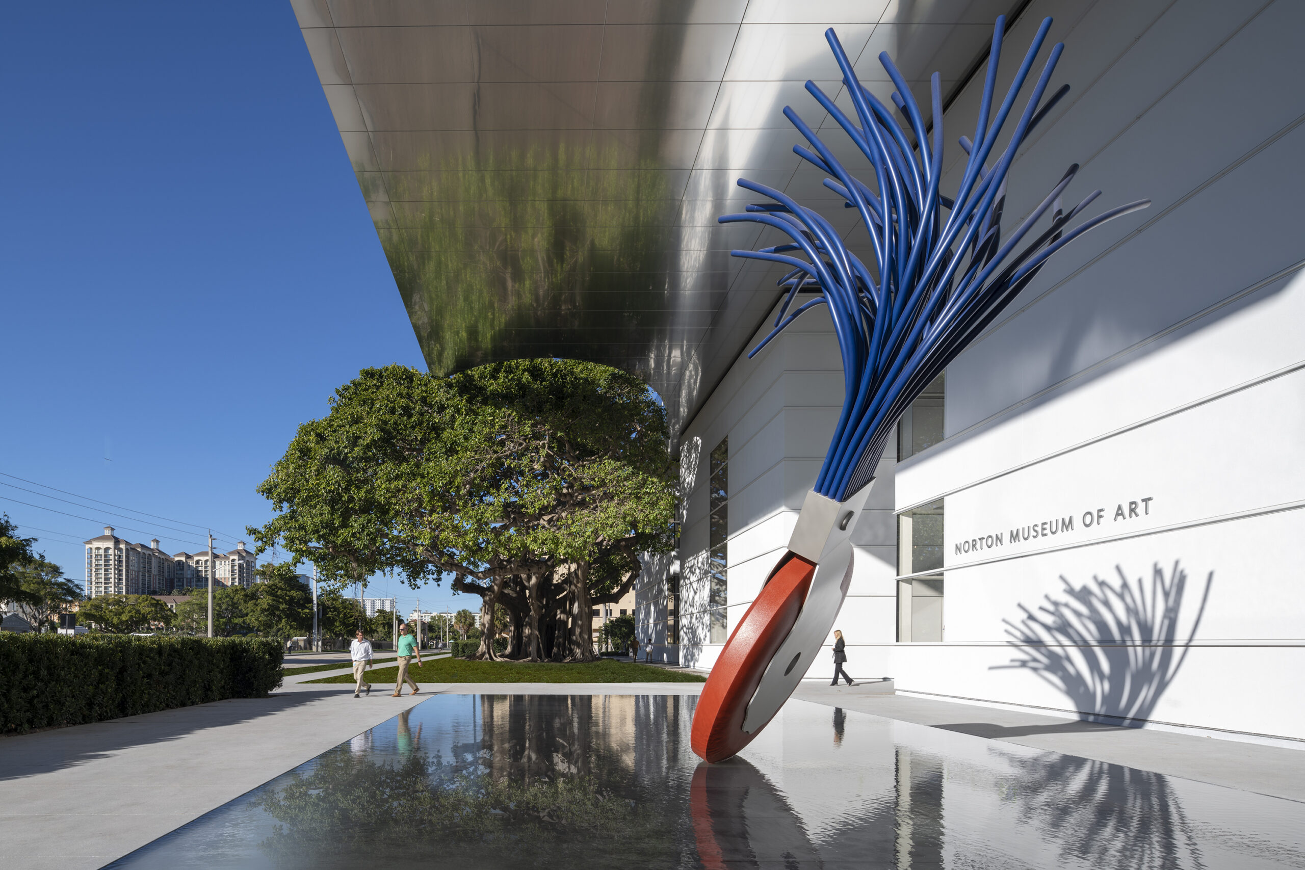 Exterior of the Norton Museum of Art in West Palm Beach