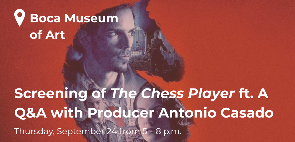 Screening of The Chess Player at the Boca Raton Museum of Art